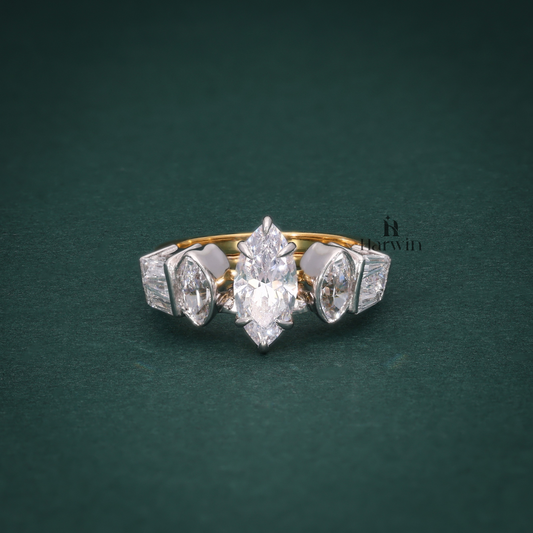 Three Stone Diamond Ring