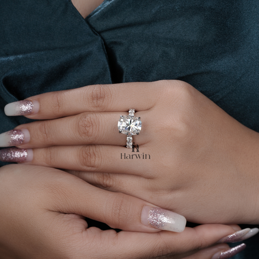 3.00Ct Cushion Cut Ring