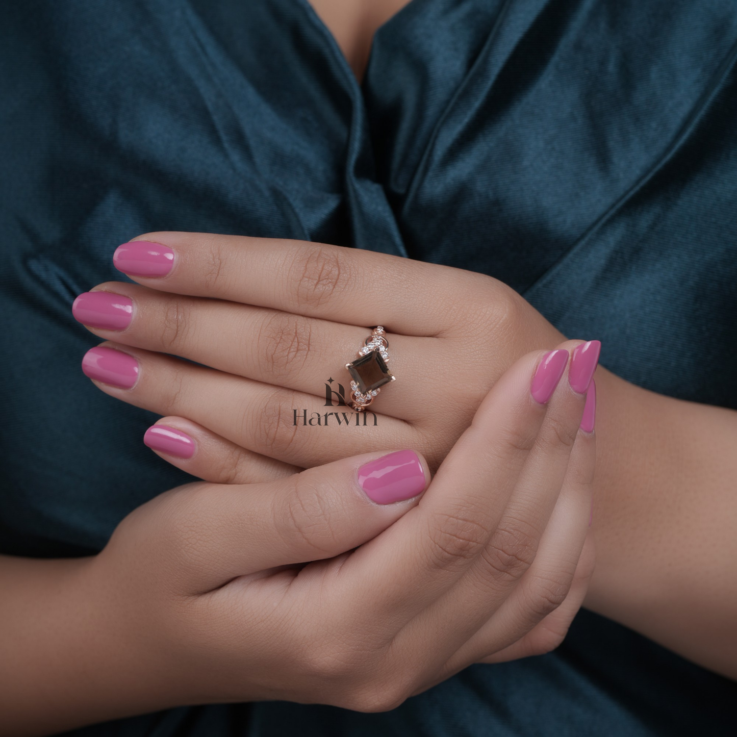 2.82 CT Canary Yellow Princess Cut Ring