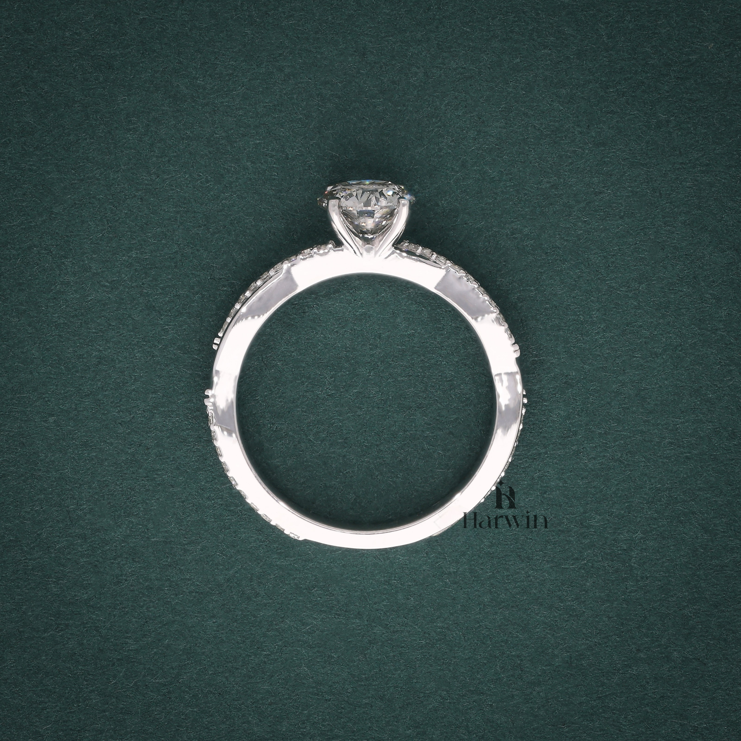 Beautiful Twisted Shank Ring