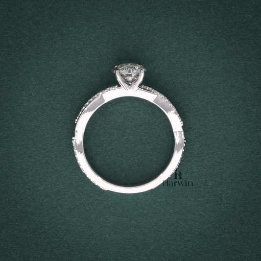 Beautiful Twisted Shank Ring