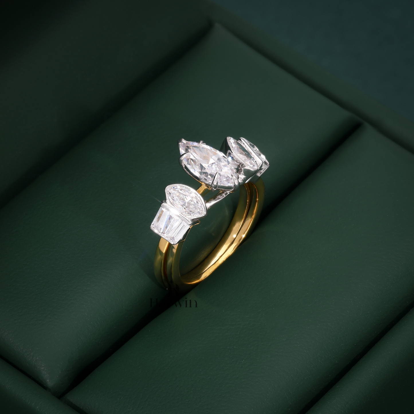 Three Stone Diamond Ring