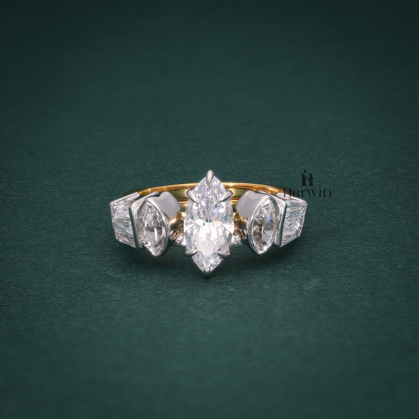 Three Stone Diamond Ring