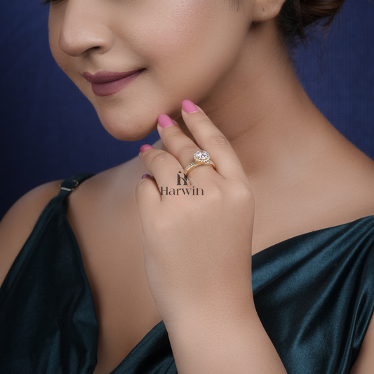 Round Cut Moissanite Diamond