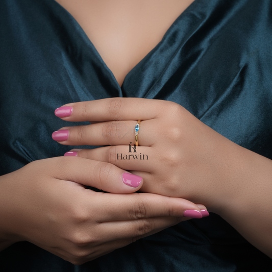 Oval Cut East-West Engagement Ring