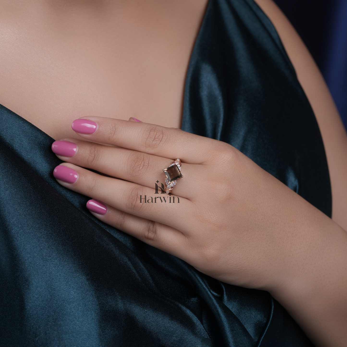 2.82 CT Canary Yellow Princess Cut Ring