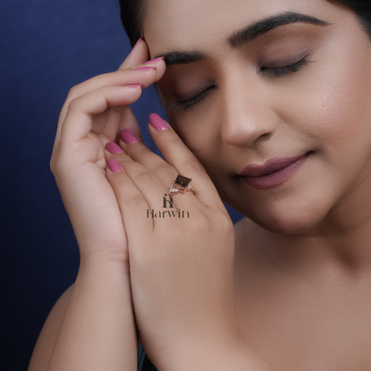 2.82 CT Canary Yellow Princess Cut Ring