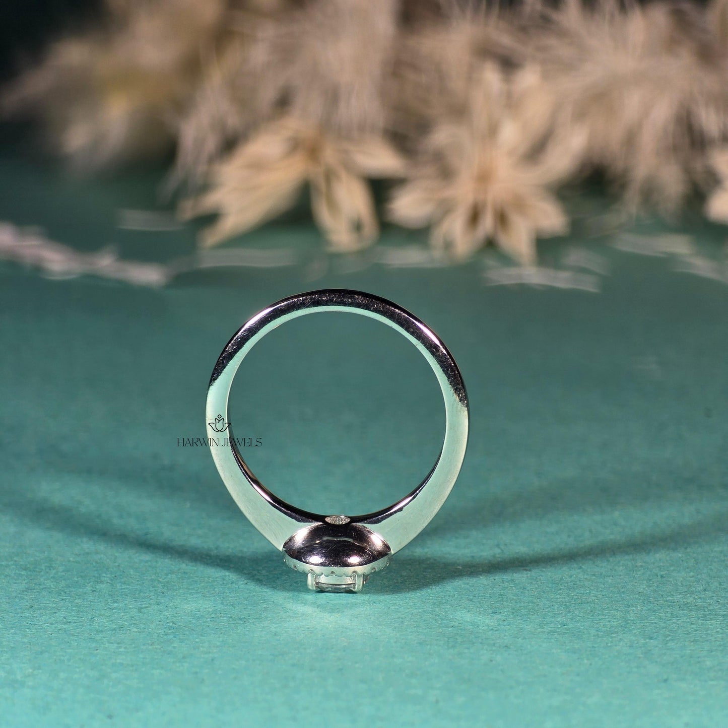 0.75CT to 1.25CTRound Lab Grown Diamond Wedding Ring,Halo Engagement Ring for Her,Bridal Ring, Anniversary Gift,Proposal Ring for Girlfriend